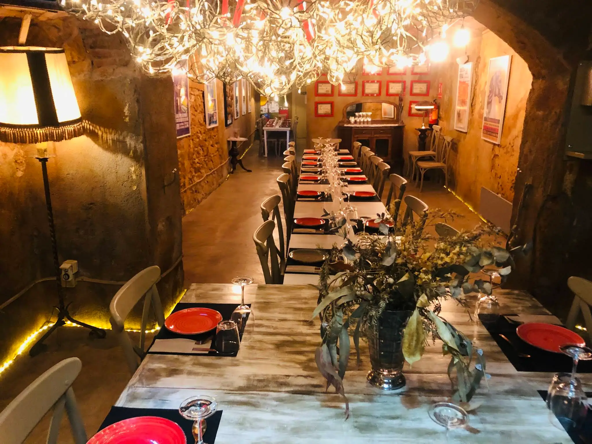 Interior del restaurant Cal Gallisa